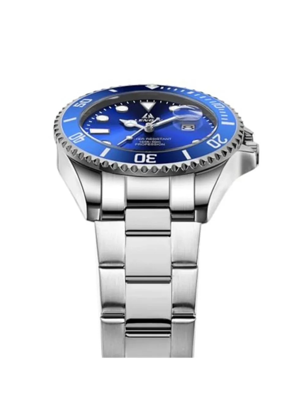 Men Watches Stainless Steel Waterproof Analog Quartz Wristwatch